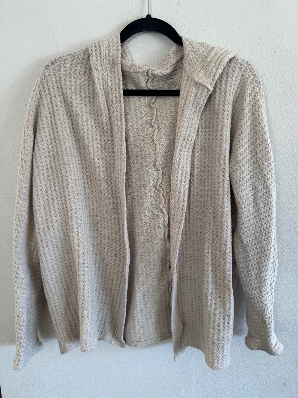 American Eagle Soft & Sexy Plush Beige Hoodie XS